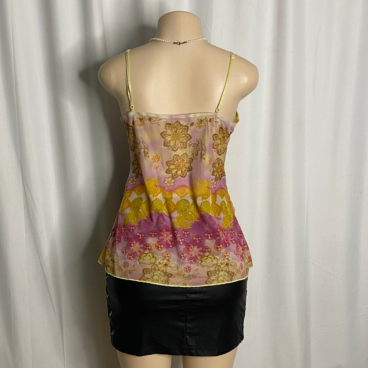 Pixie Paisley Sheer Babydoll Size M