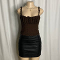 Crinkle Lace Cami Size M