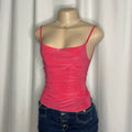 Hot Pink Backless Cami Top
