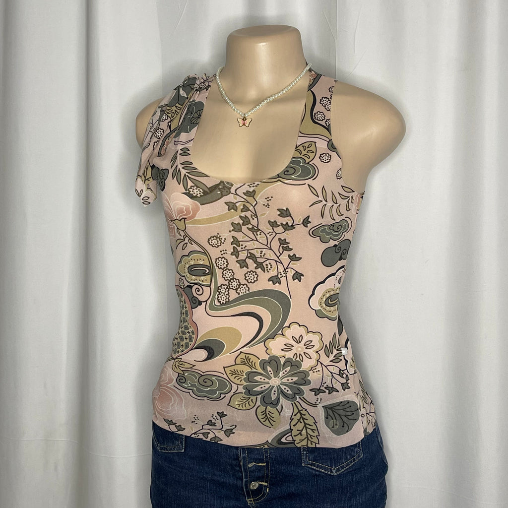 Floral Print Sleeveless top
