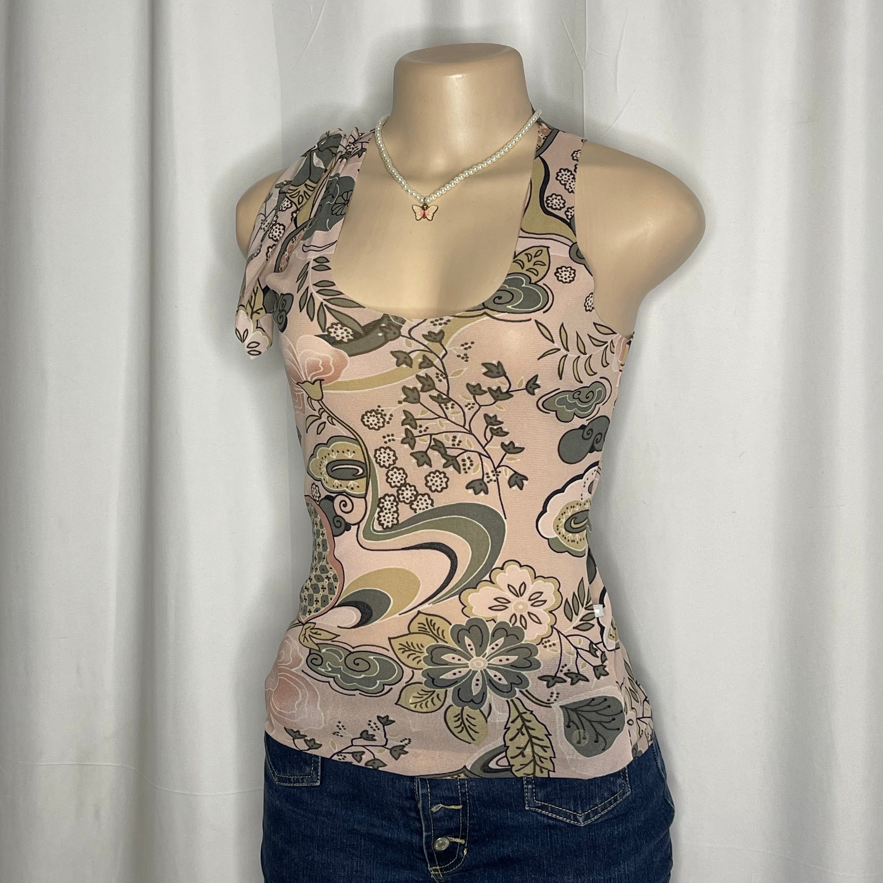 Floral Print Sleeveless top
