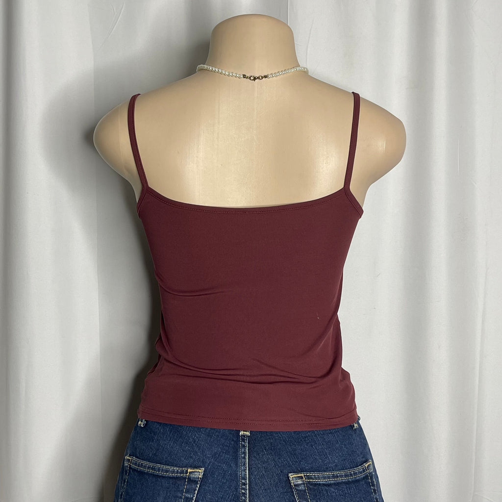 Maroon Cami Top