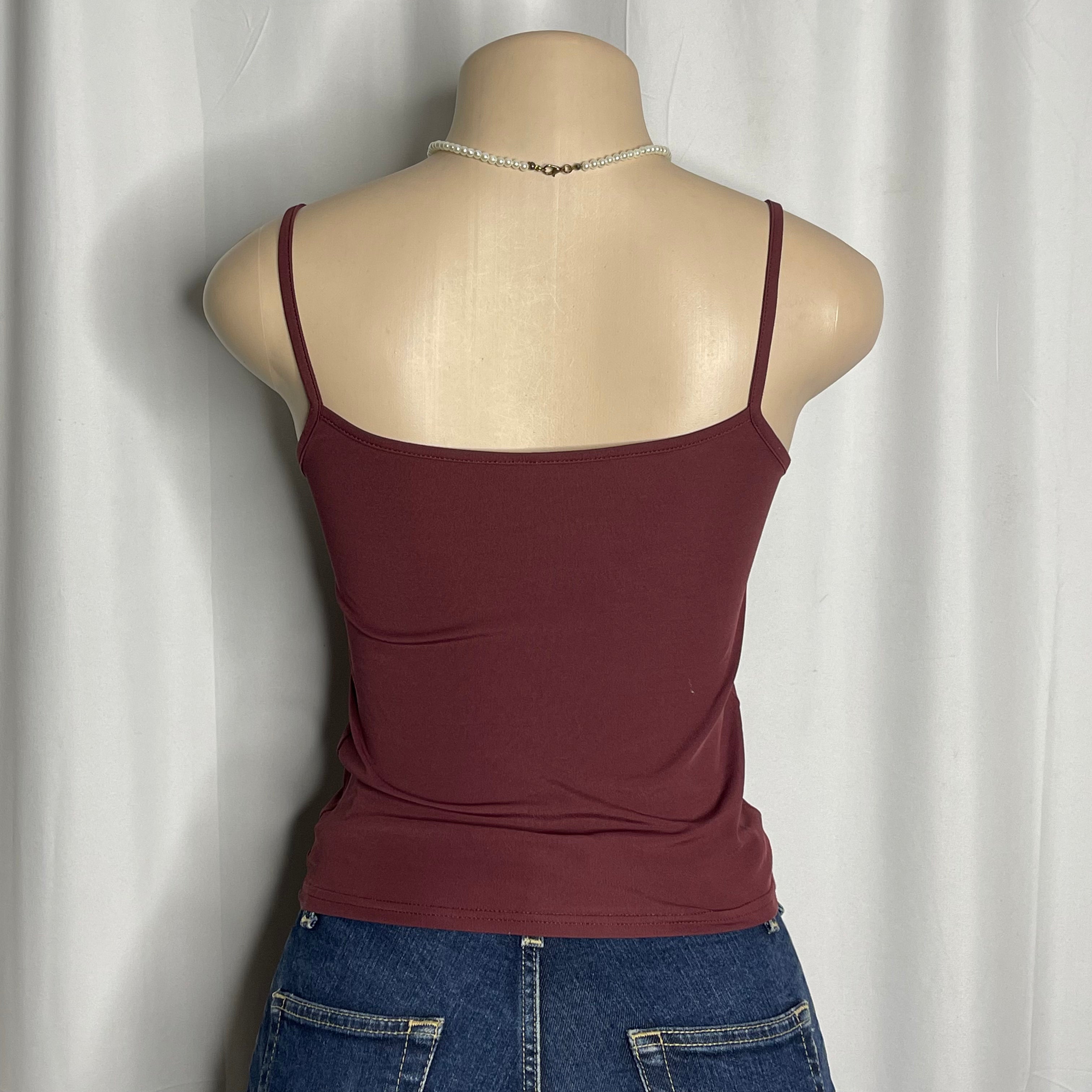 Maroon Cami Top