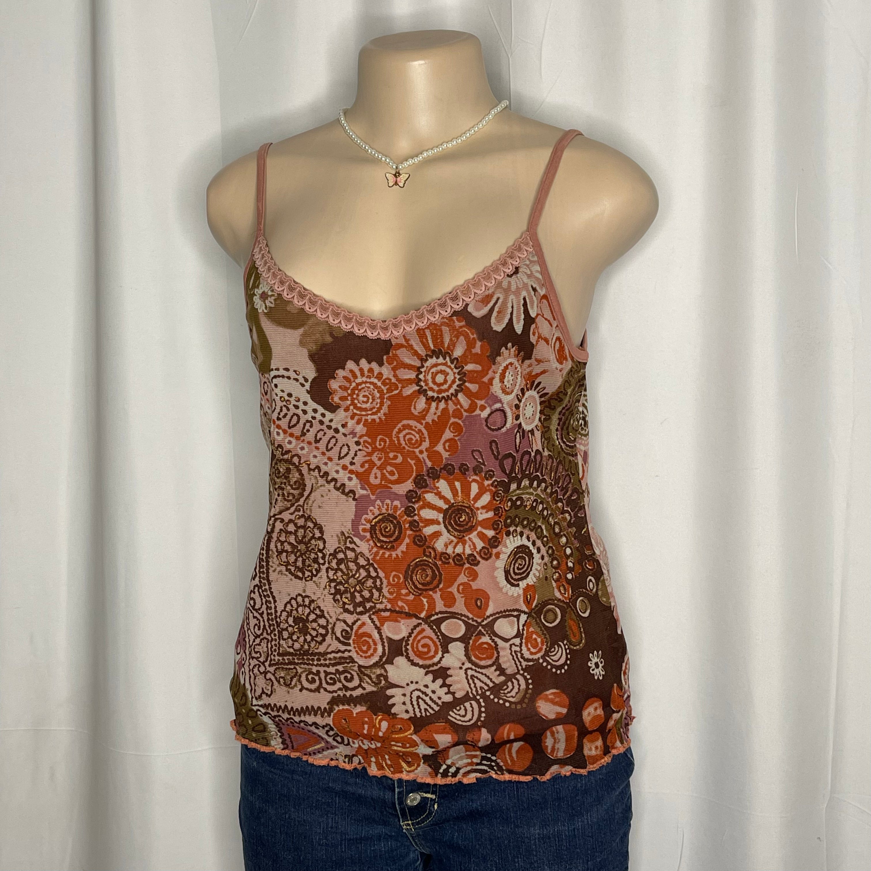 Floral Print Cami Top