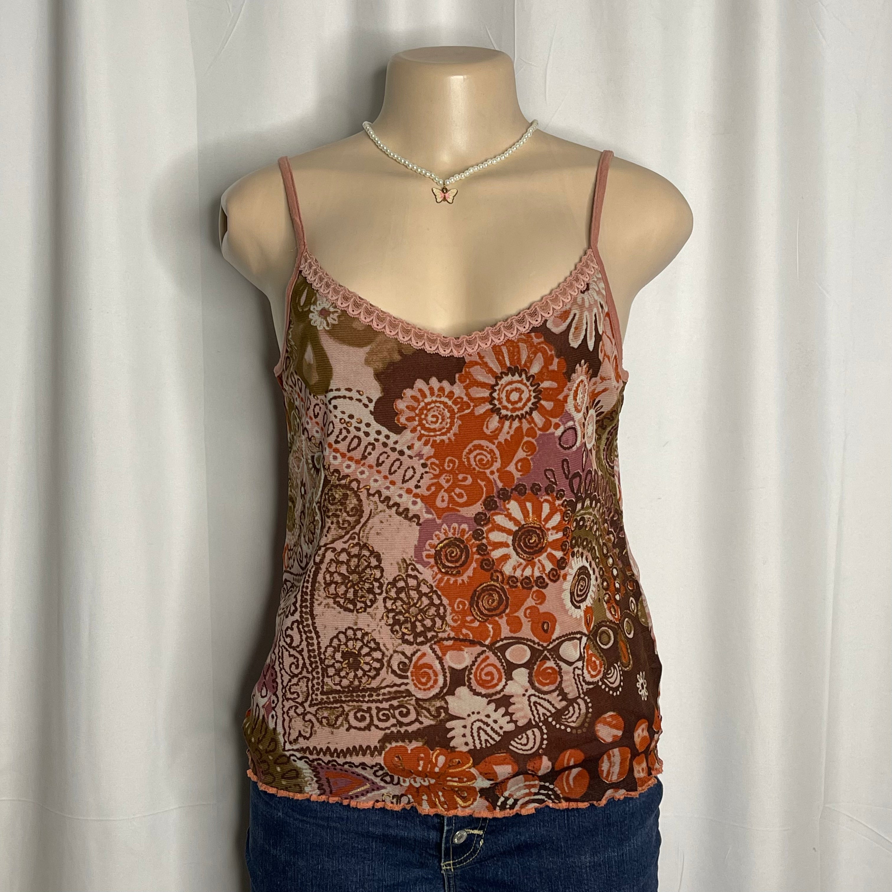 Floral Print Cami Top