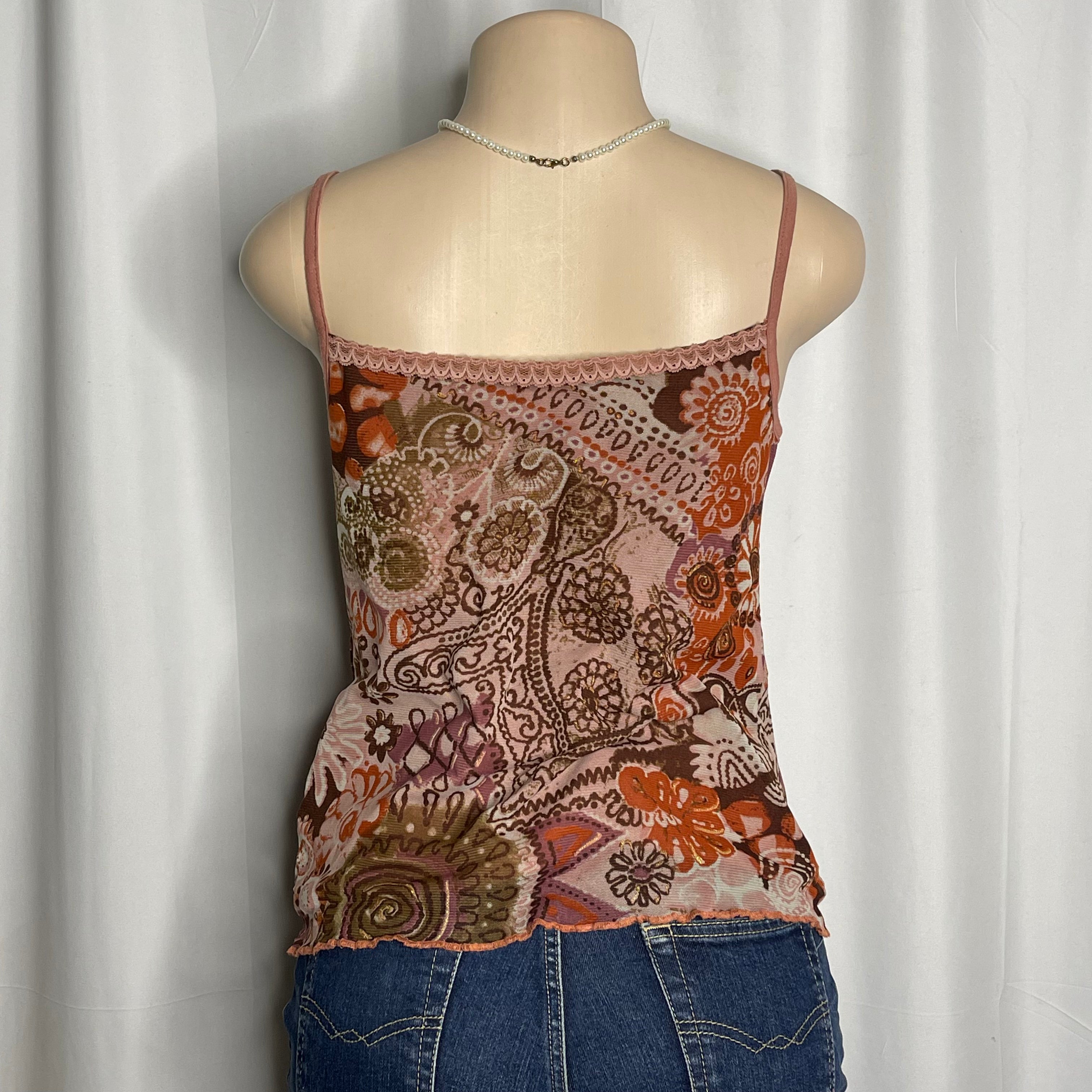 Floral Print Cami Top