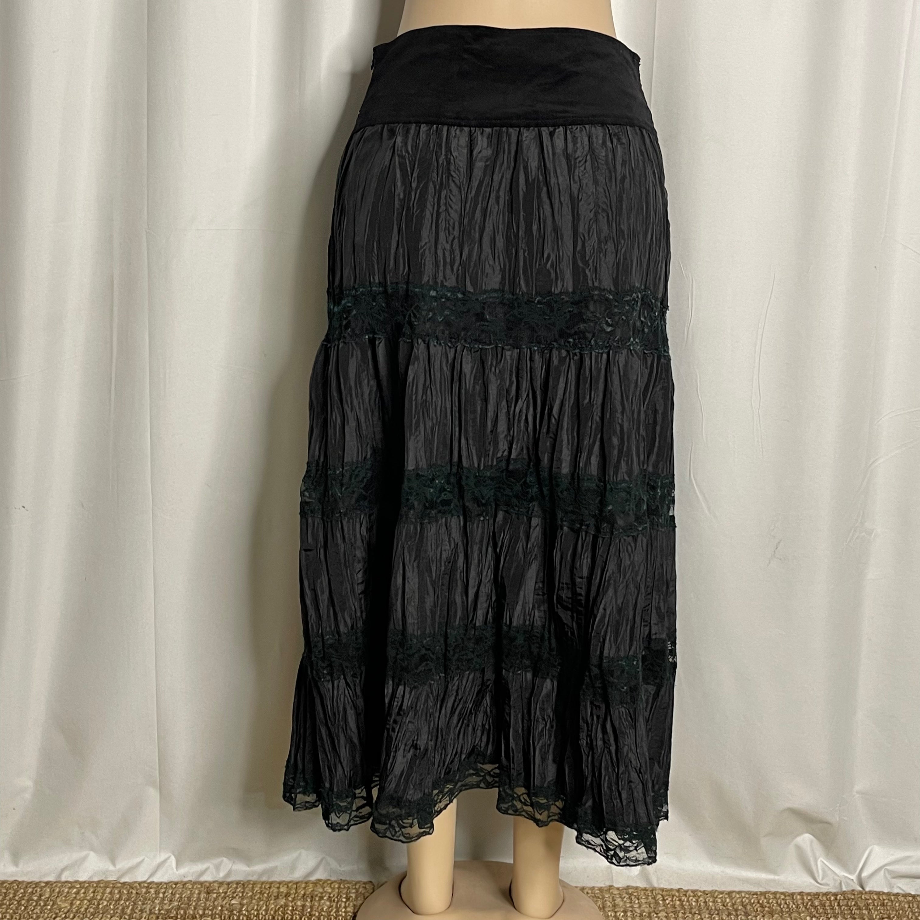 Sequinned Maxi Skirt