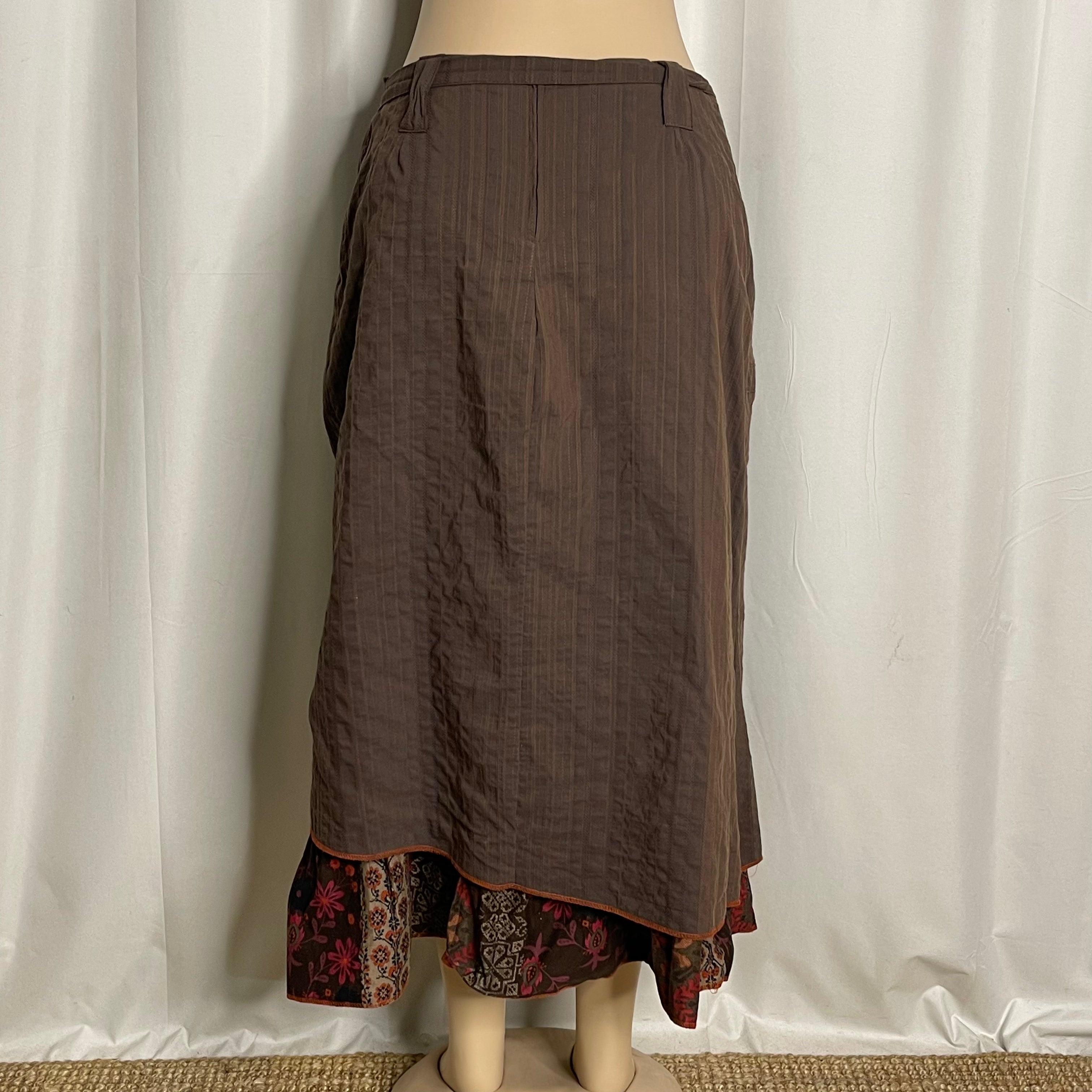 Asymmetrical Maxi Skirt