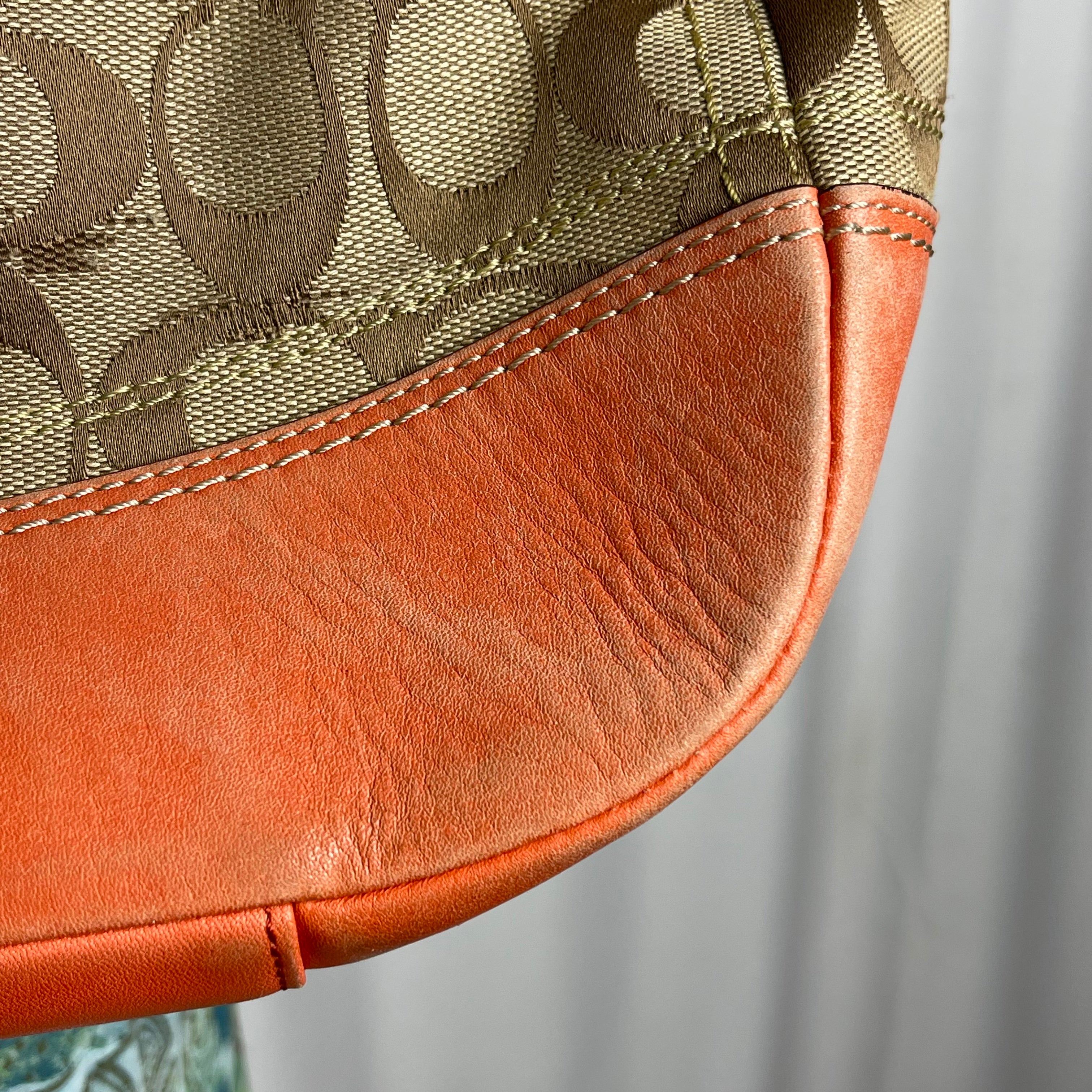 Hamptons signature canvas hobo bag
