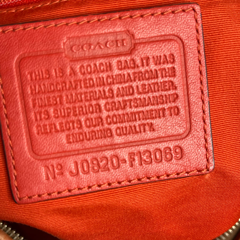 Hamptons signature canvas hobo bag