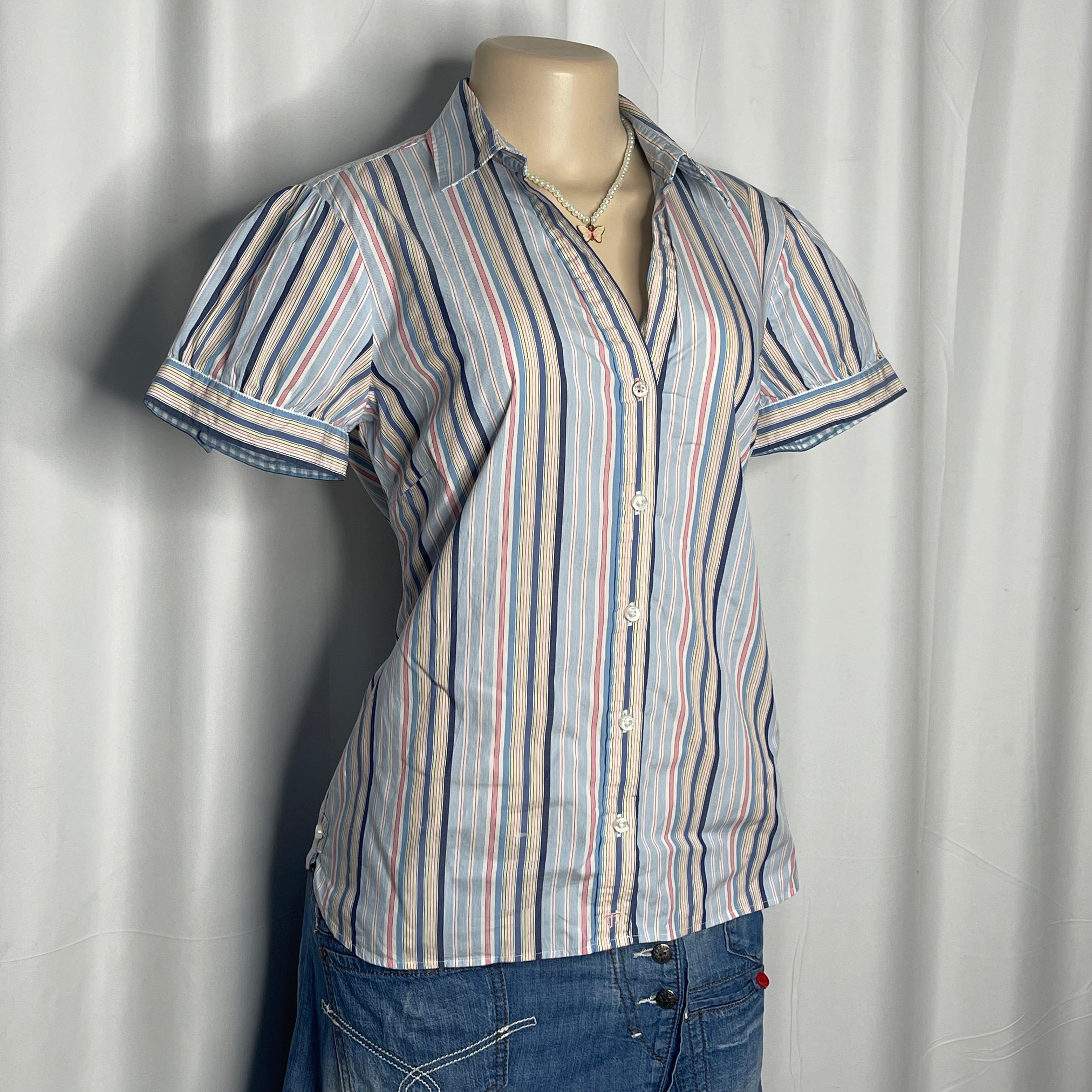 Striped Button Up Shirt