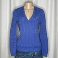 Cable Knit V-Neck Sweater