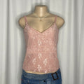 Lace Mesh Cami Top