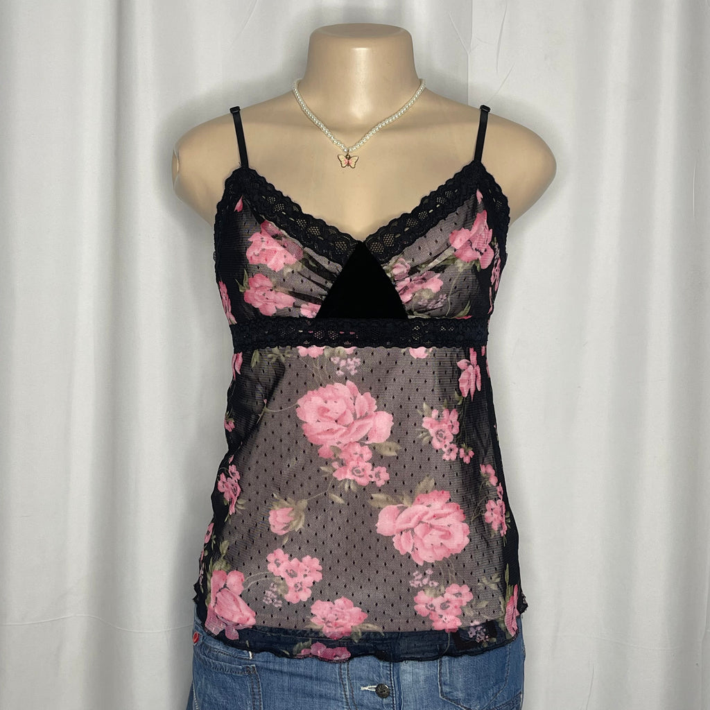 Floral Lace Cami Top
