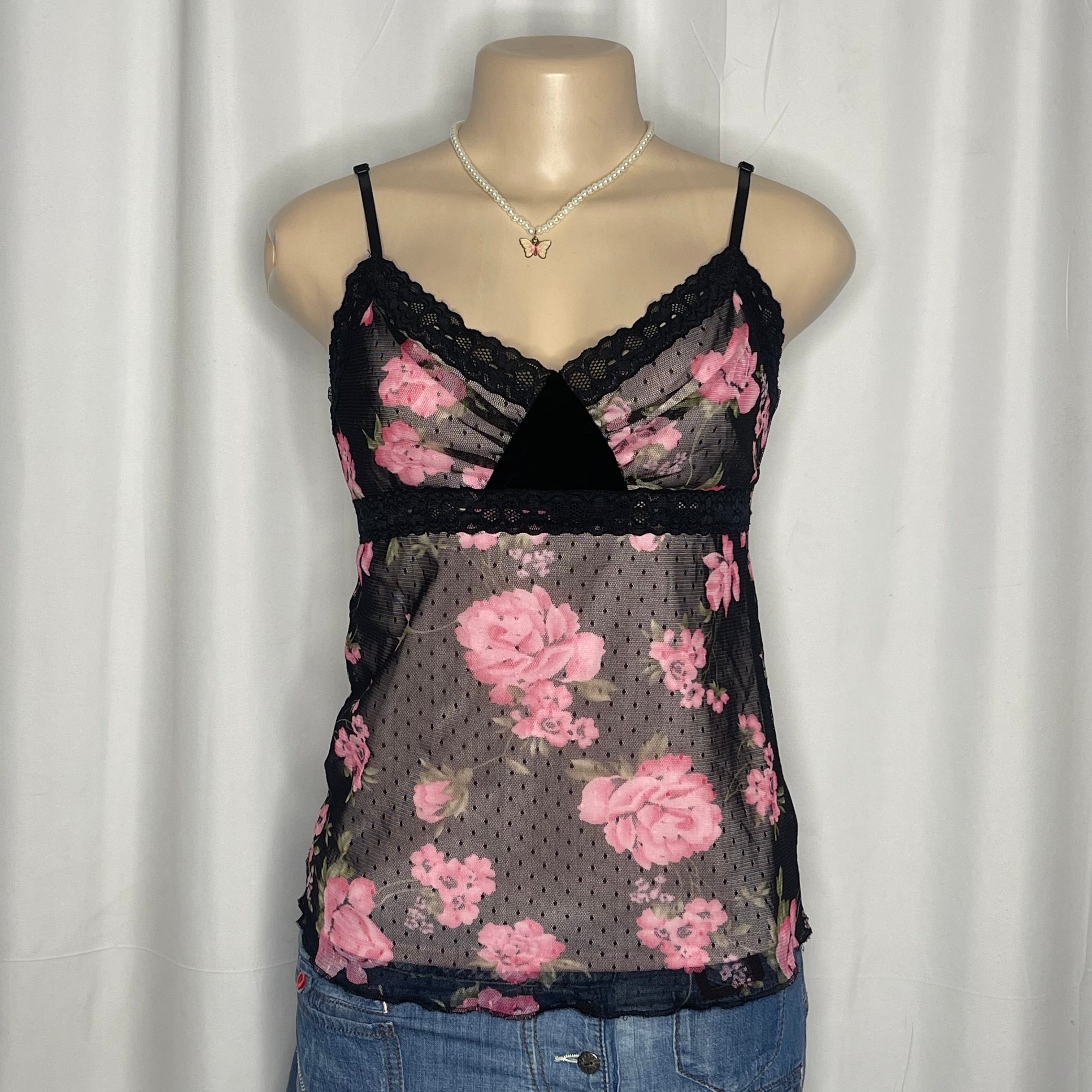 Floral Lace Cami Top