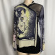 Philosophy Geisha Print Mesh Top 