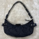 Black Baguette Bag 