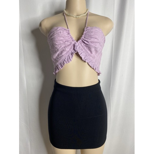 Lilac Halter Top 