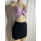 Lilac Halter Top 